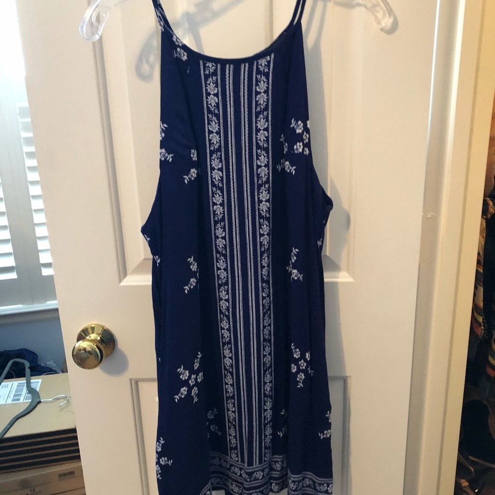 Blue sundress